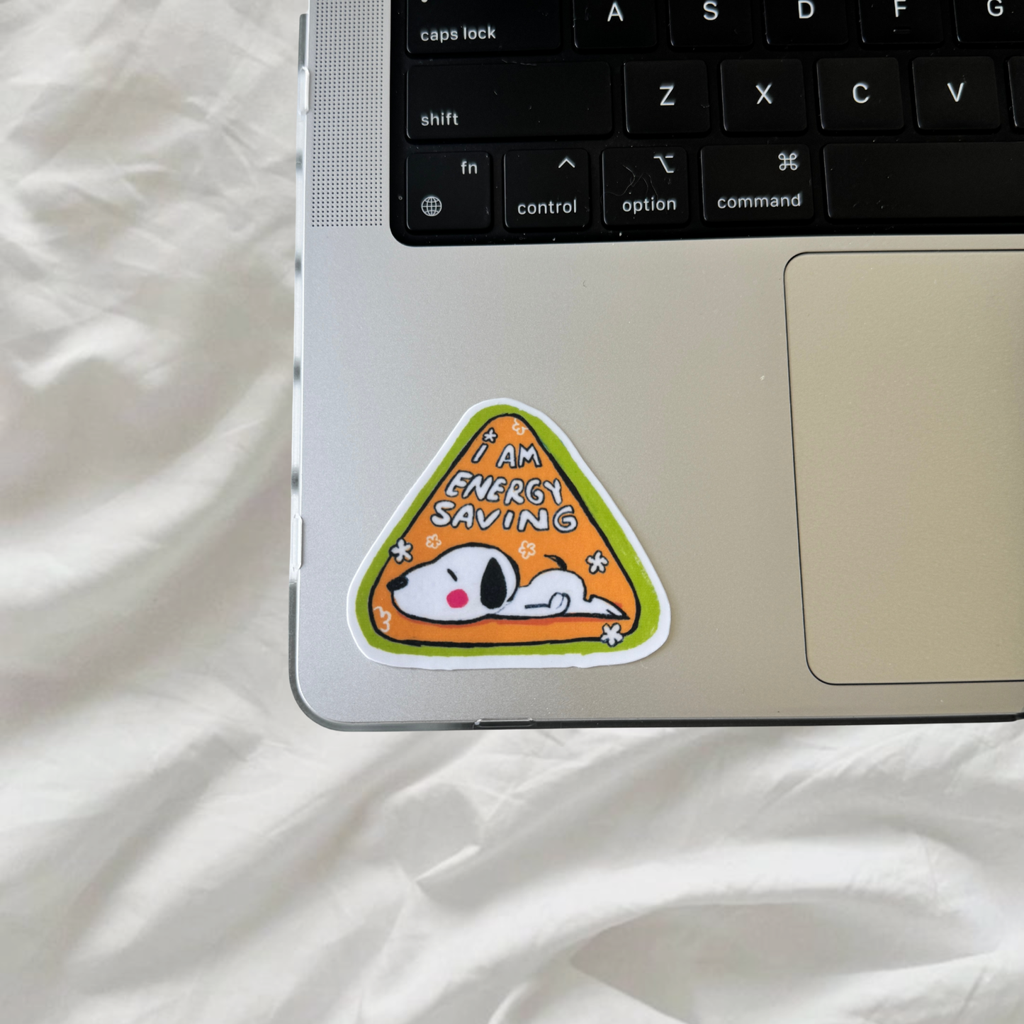 Moody Snoopy Sticker | Matte Laminated Vinyl