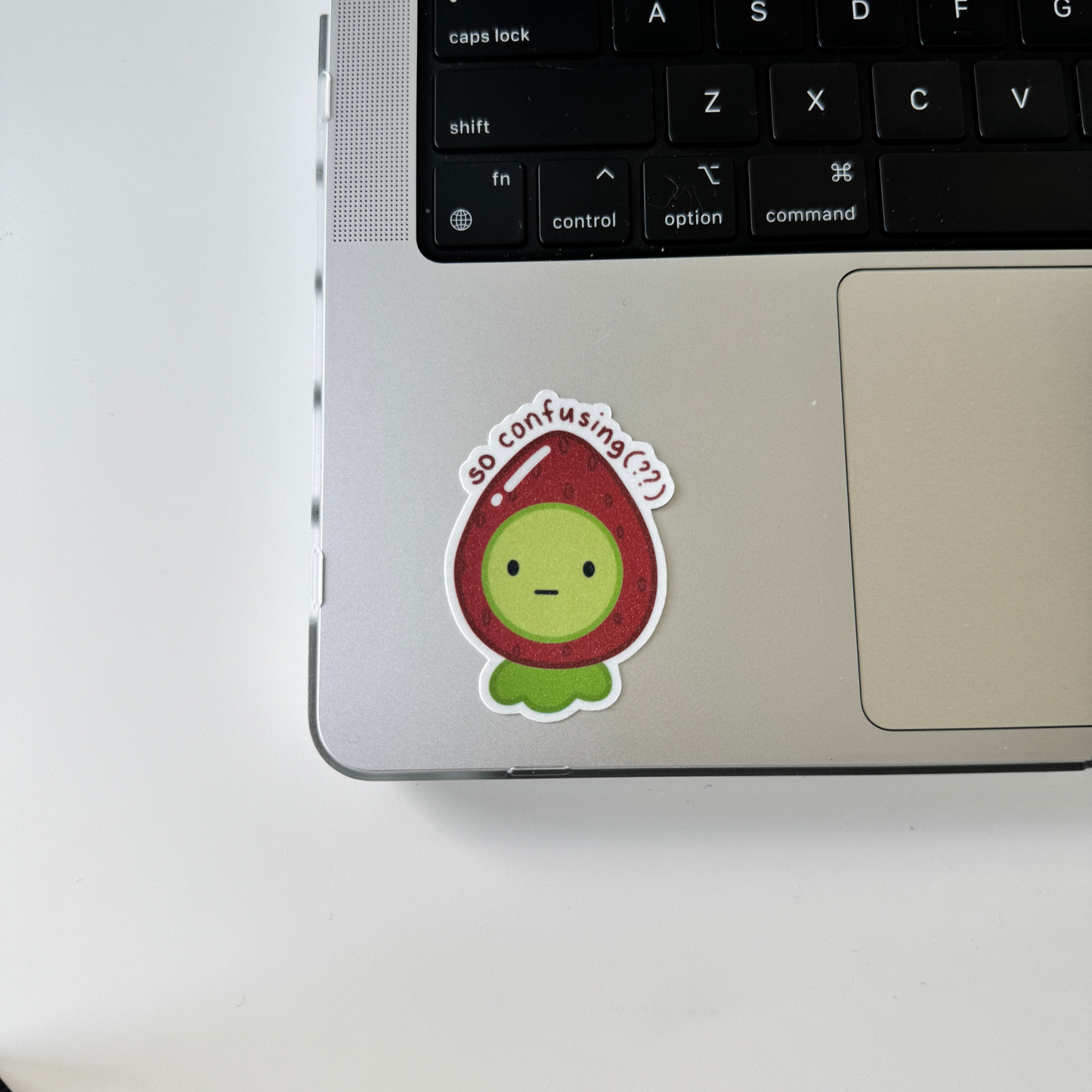 Smiski Sticker | Glitter Laminated Vinyl