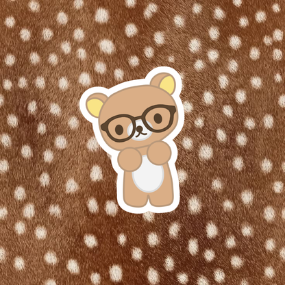 Rilakkuma & Korilakkuma Sticker | Matte Laminated Vinyl