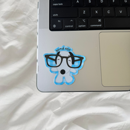 Snoopy Sticker | Matte & Holographic Laminated Vinyl