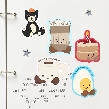 Jellycat Sticker | Matte Laminated Vinyl