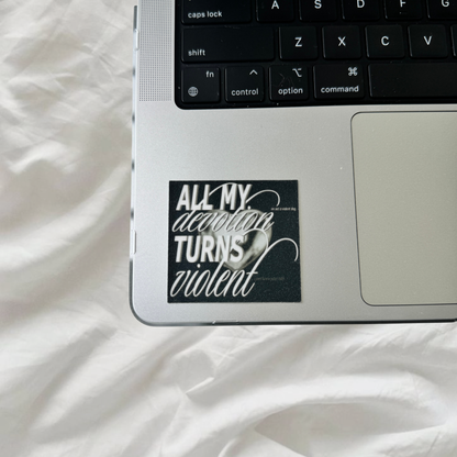 Fever Dream Files Stickers | Glitter Laminated Vinyl