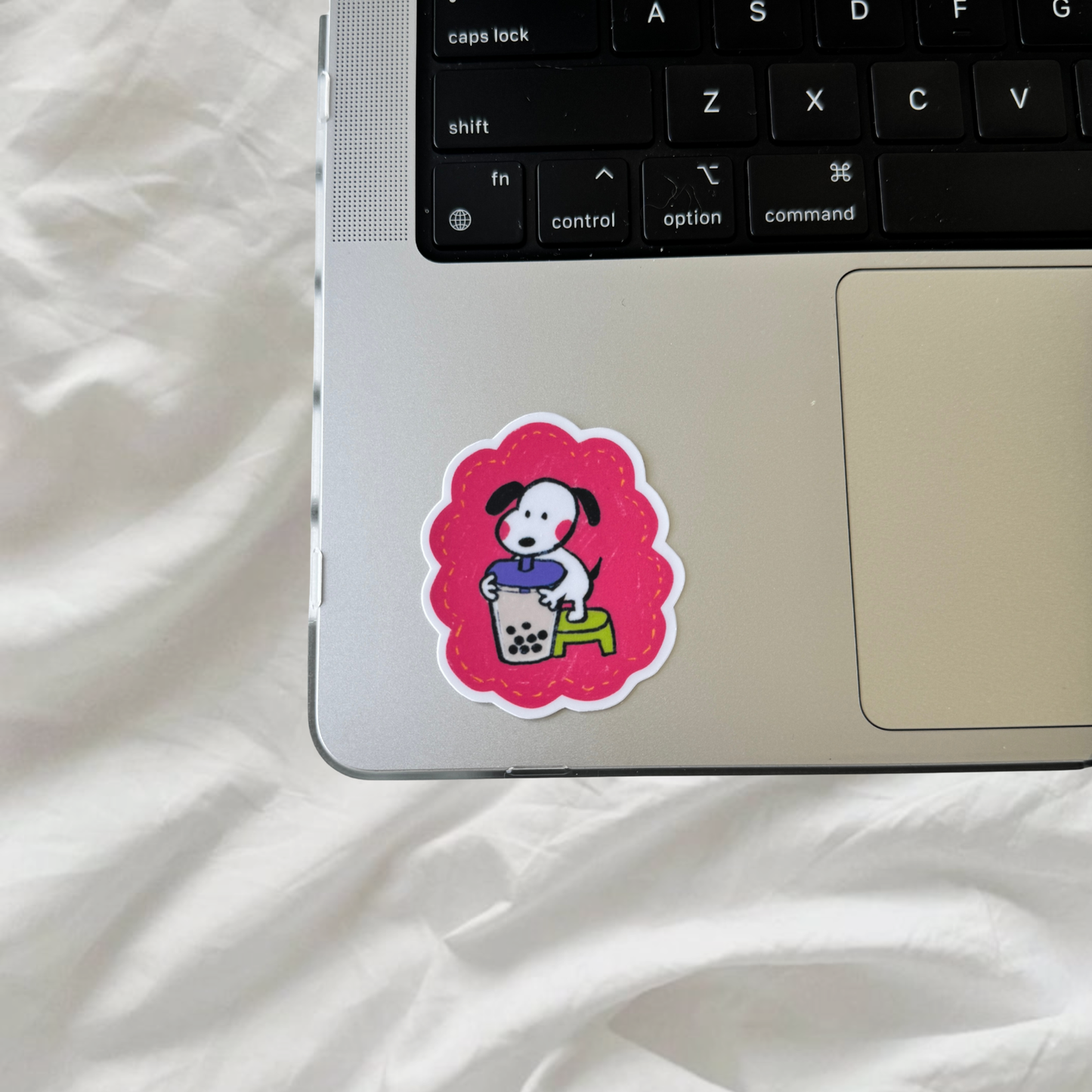 Moody Snoopy Sticker | Matte Laminated Vinyl