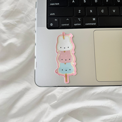 Miffy Sticker | Holographic Sparkles Laminated Vinyl
