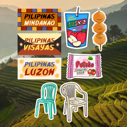Uy, Pilipines! Stickers | Matte Laminated Vinyl