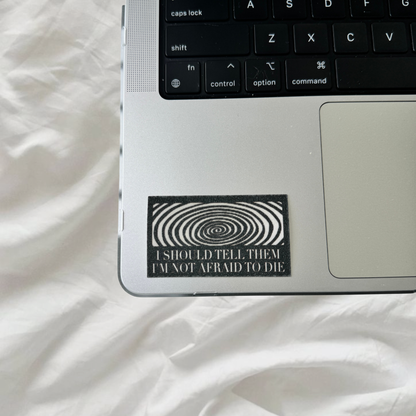 Fever Dream Files Stickers | Glitter Laminated Vinyl