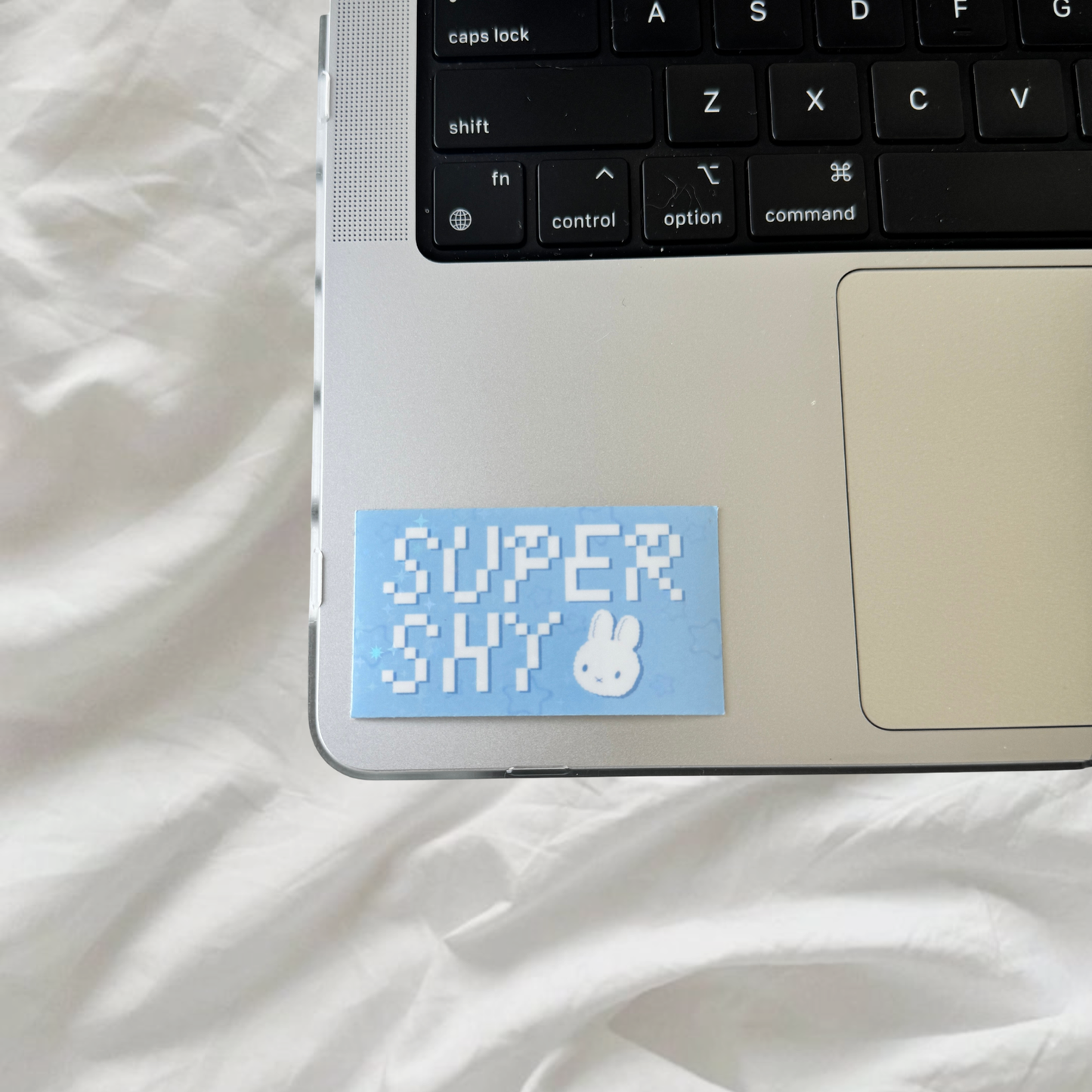 Miffy Sticker | Holographic Sparkles Laminated Vinyl