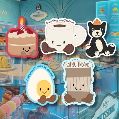 Jellycat Sticker | Matte Laminated Vinyl