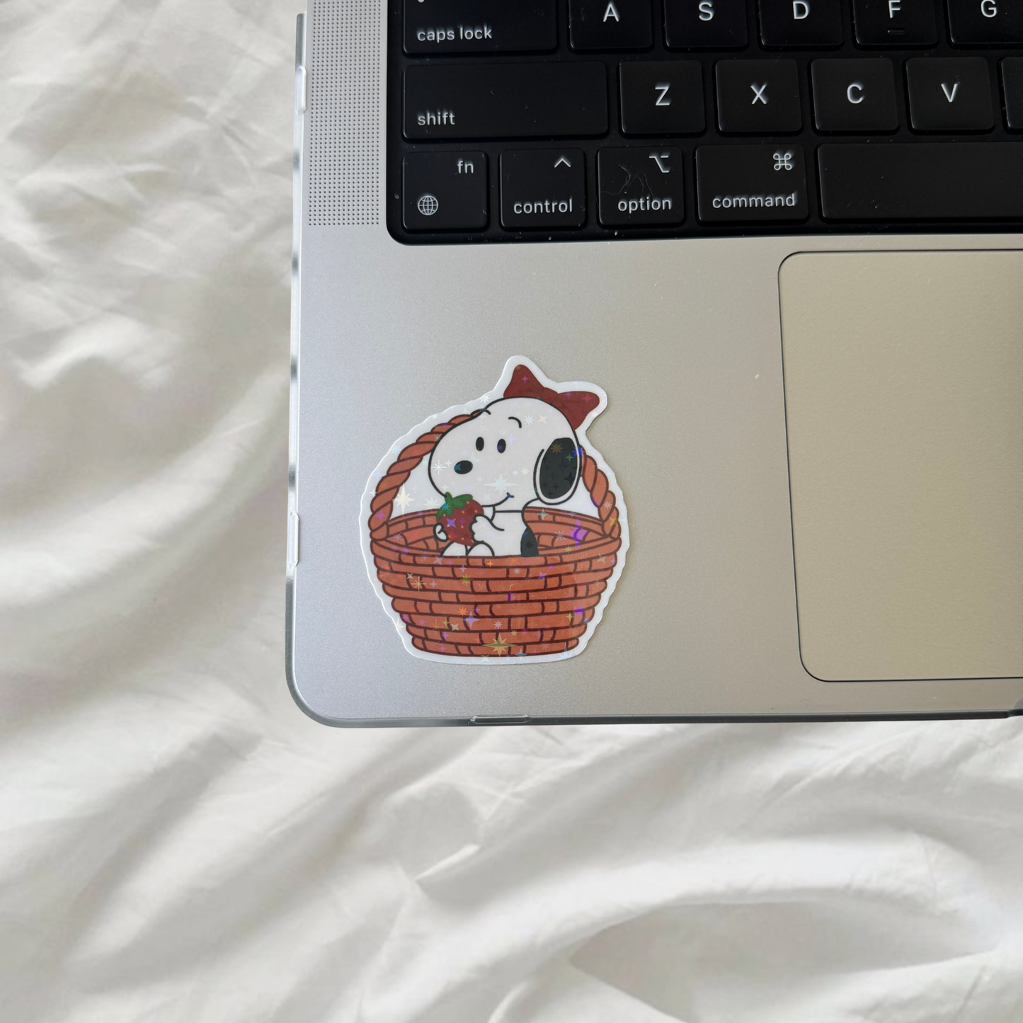 Snoopy Sticker | Matte & Holographic Laminated Vinyl