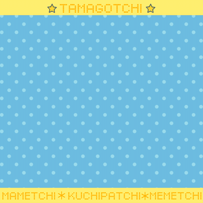 Tamagotchi Stickers | Matte Laminated Vinyl